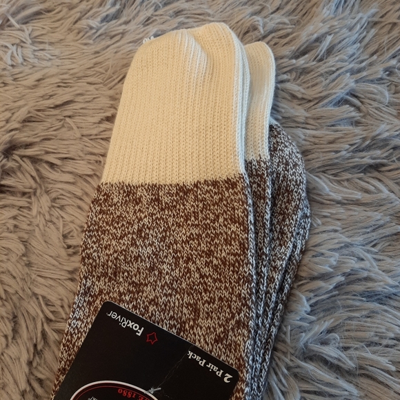 Red Heel Brown Heather Socks Size Large (Unisex) NWT - Picture 7 of 7